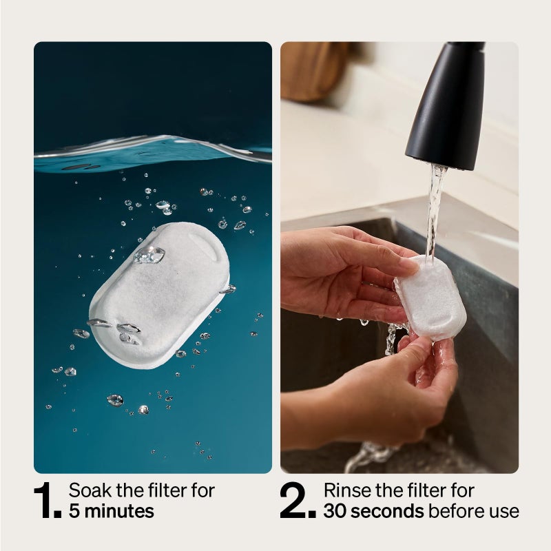 PETLIBRO 8 Packs Replacement Filters for Stainless Steel Cat Water Fountain PLWF003 & PLWF006, 4 Months Set of Replacement Filters fot Pet Water Fountain Stainless Steel - Image 4