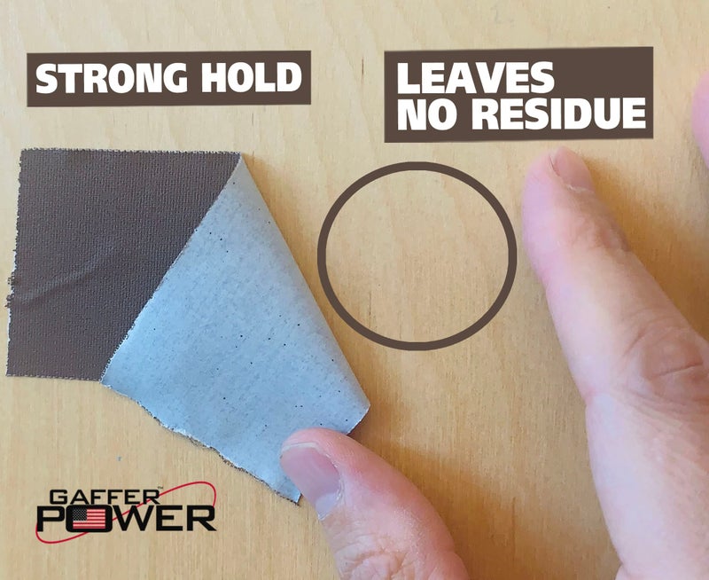 Gaffer Power Real Professional Grade Gaffer Tape USA Made | No Residue | Non Reflective | Multipurpose| Durable & Versatile | Weather Resistant | Heavy-Duty | Securing | Brown, 2 in X 30 Yds - Image 2