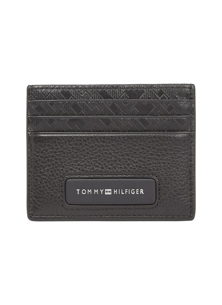 TOMMY HILFIGER MONOGRAM LEATHER CARDHOLDER  - Image 1