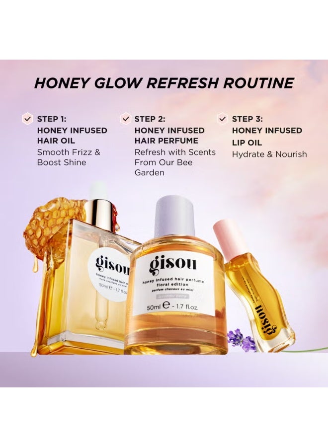 Gisou Honey Infused Hair Perfume 15ml - Lavender Berry - Image 3