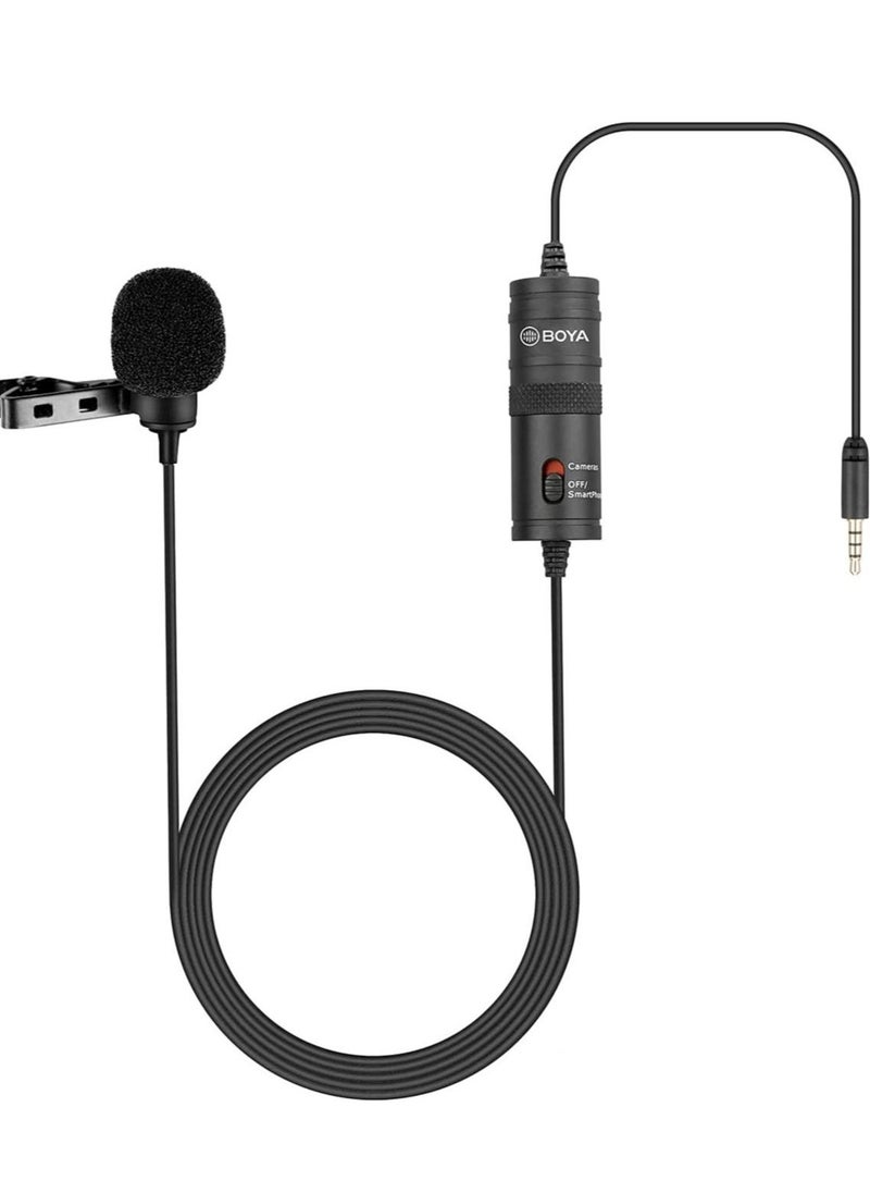 Boya By M1 Lavalier Microphone For Smartphones Canon Nikon Dslr Cameras Camcorders Audio Recorder Pc - Image 2