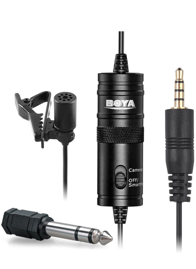 Boya By M1 Lavalier Microphone For Smartphones Canon Nikon Dslr Cameras Camcorders Audio Recorder Pc - Image 3