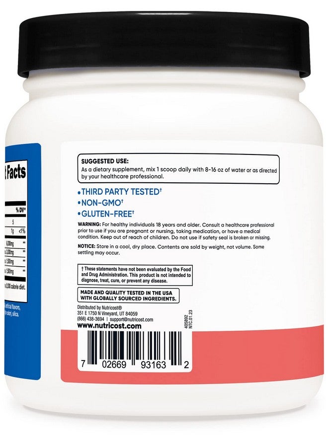 Nutricost Bcaa Powder 2:1:1 (Watermelon) 60 Servings - Image 3