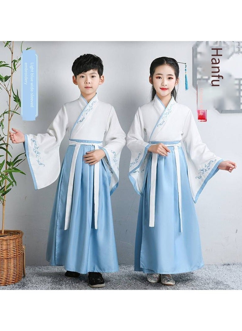 general Traditional Girl's Ancient Hanfu Costume - Elegant Princess Performance Dress for Stage, Cosplay & Cultural Events - Image 1