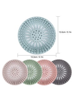 Generic Drain Hair Catcher， Strainer Rubber Sink Filter Kitchen Silicon，Drainage covers suitable for bathtubs, sinks, showers, and bathtubs help prevent blockages 5 pack  - Image 4