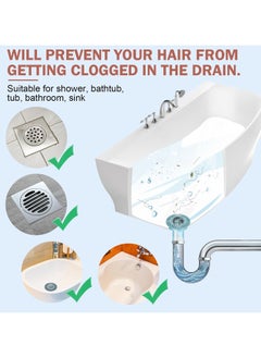 Generic Drain Hair Catcher， Strainer Rubber Sink Filter Kitchen Silicon，Drainage covers suitable for bathtubs, sinks, showers, and bathtubs help prevent blockages 5 pack  - Image 5