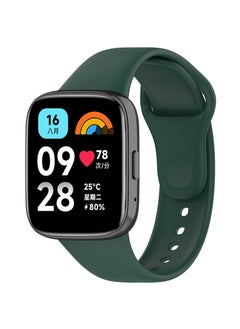 Generic Straps Compatible with Redmi Watch 3 Active Smartwatch Soft TPU Band for Men, Women,Green  - Image 2