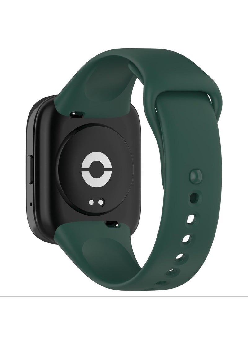 Generic Straps Compatible with Redmi Watch 3 Active Smartwatch Soft TPU Band for Men, Women,Green  - Image 4