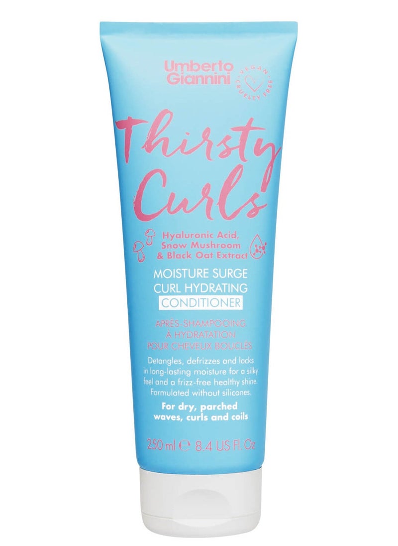 Umberto Giannini Thirsty Curls Moisture Surge Curl Hydrating Conditioner 250ml 