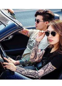Generic One Piece Unisex Arm Sleeve Cover, Sun Uv Protection, Cooling, and Warming, Tattoo Sunscreen  - Image 4