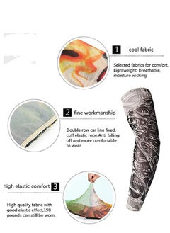 Generic One Piece Unisex Arm Sleeve Cover, Sun Uv Protection, Cooling, and Warming, Tattoo Sunscreen  - Image 5