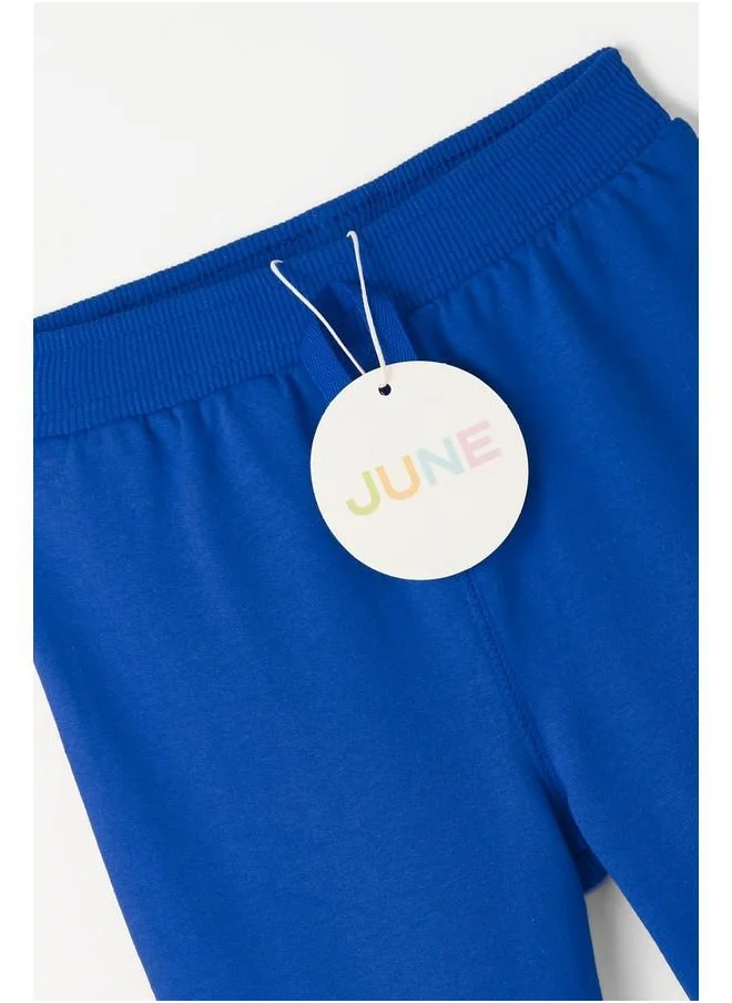 جون June Baby Basic Cotton Sweatpant Saxe