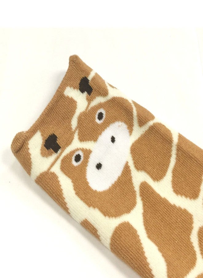 Bowbear Adorable Designs Baby Leg Warmers, Giraffe Print - Image 2