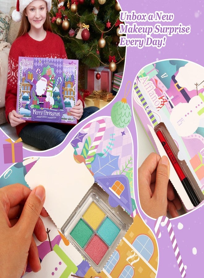La Catrina Makeup Advent Calendar 2026 Teen Girls, 24 Days Christmas Countdown Calendar Surprise Gift Kit Women Nails, Xmas Cosmetic Makeup Mystery Beauty Box Set, Holiday Starter Make Up Gifting, Cruelty Free - Image 5