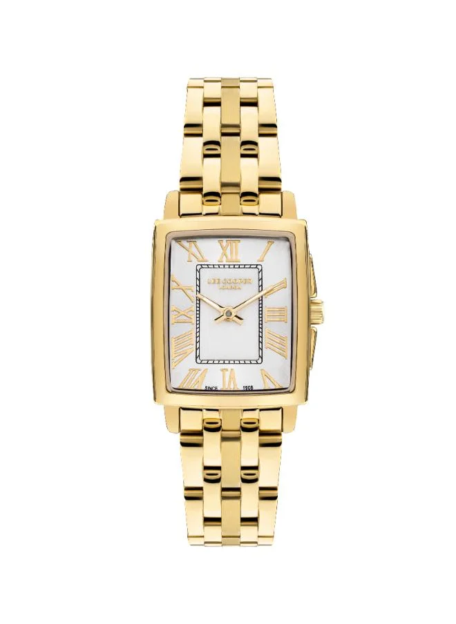 لي كوبر Lee Cooper LC07940.130 Women Analog Display Watch & Metal Strap Gold