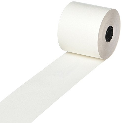 1InTheOffice Adding Machine, Register, and Calculator Rolls 2 1/4" x 130' 1-Ply, 12/Pack (130') - Image 2