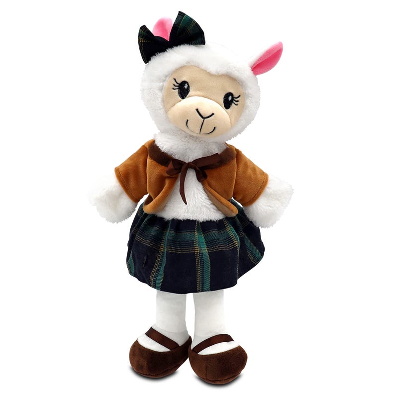 Playtime by Eimmie Sharewood Forest Friends Aria The Alpaca Hand Puppet - Stuffed Animal for Toddlers - Perfect for Puppet Theatre and Creative Play - Small and Large - Image 1