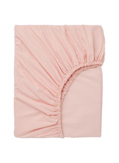Generic Fitted sheet, light pink, 180x200 cm  - Image 1