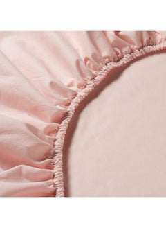 Generic Fitted sheet, light pink, 180x200 cm  - Image 5