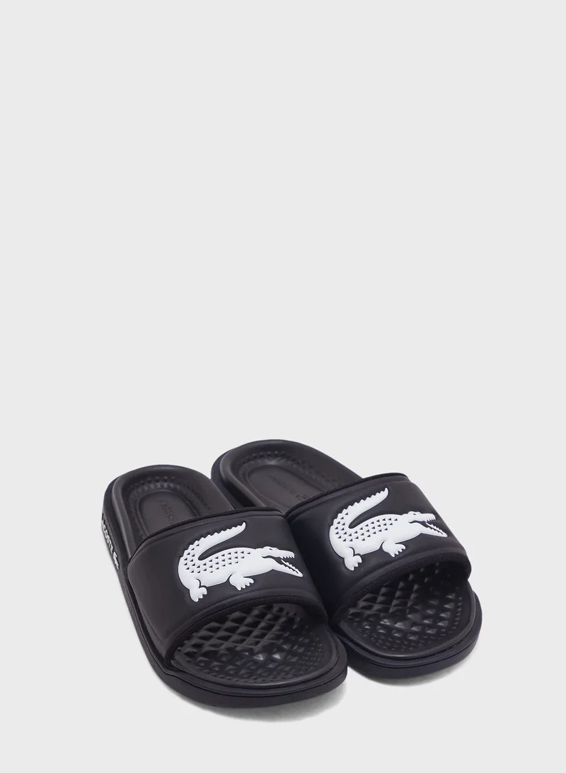 LACOSTE Logo Detail Slides