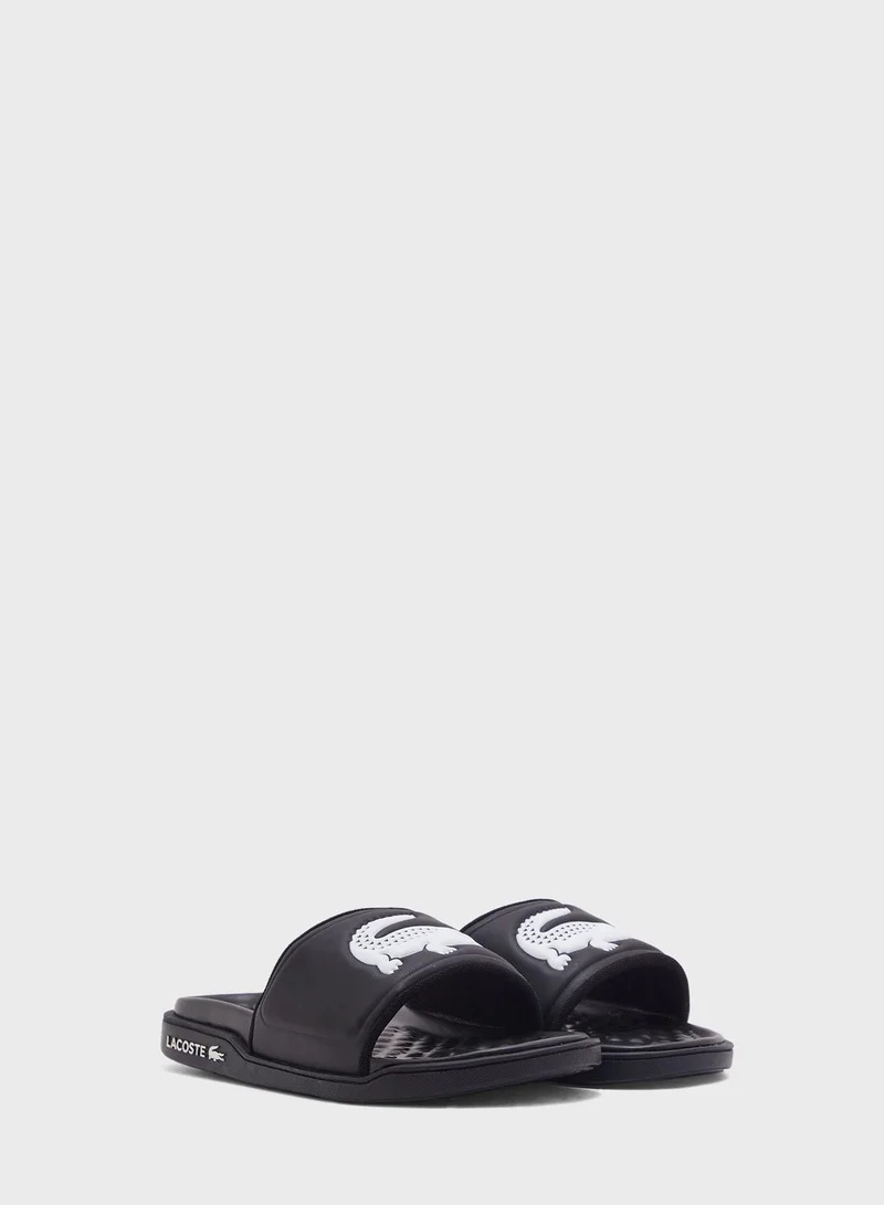 LACOSTE Logo Detail Slides