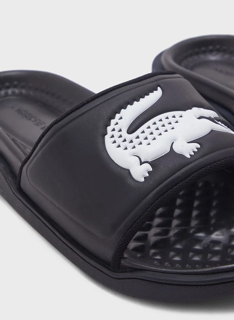 LACOSTE Logo Detail Slides