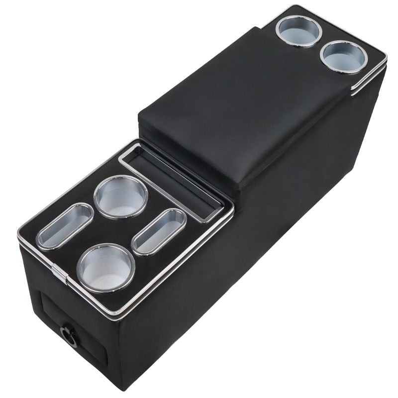 Donpida Universal Center Console Organizer Compatible with Jeep CJ5 19761983 CJ7 19761986 Wrangler YJ 19871995 - Image 3