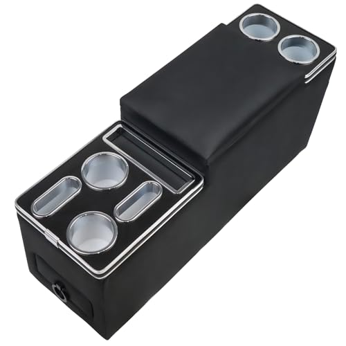 Donpida Universal Center Console Organizer Compatible with Jeep CJ5 19761983 CJ7 19761986 Wrangler YJ 19871995 - Image 1