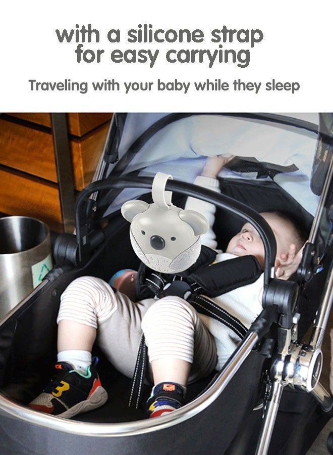 Sharpdo Baby Sleep Soothers Machine, White Noise Machine with 10 Light Music Songs, 2 Natural Sounds, 3 Timing Modes - Image 2