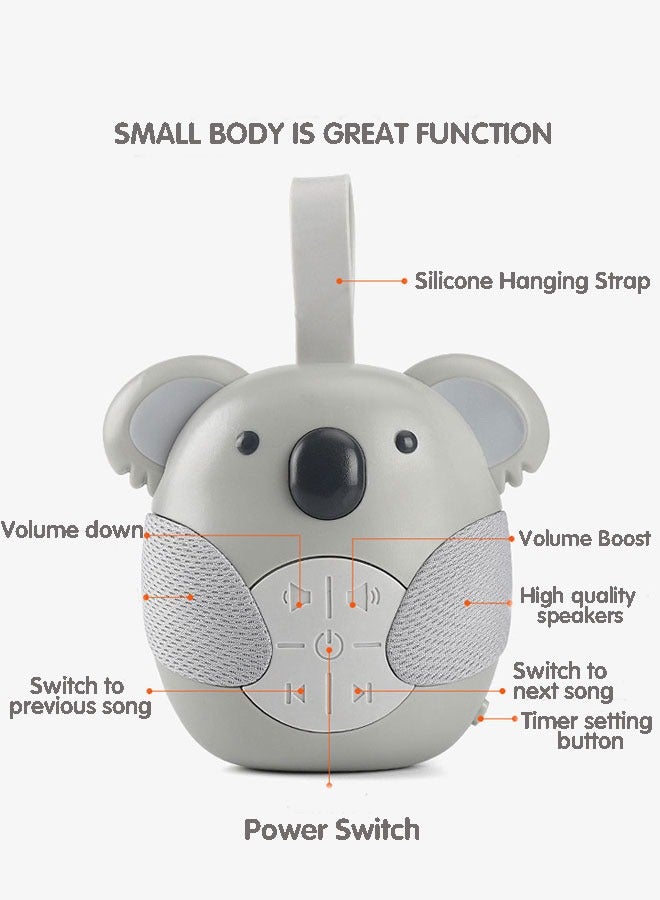 Sharpdo Baby Sleep Soothers Machine, White Noise Machine with 10 Light Music Songs, 2 Natural Sounds, 3 Timing Modes - Image 5