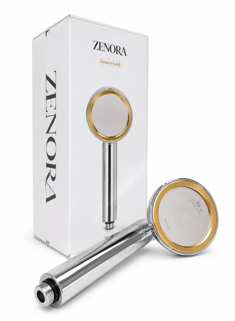 ZENORA Gold Luxury Shower Head - Image 1