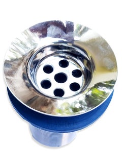 MASHKI MASHKI Full Thread 32 MM Waste Coupling for Ceramic wash Basin Drain Outlet Kitchen Sink Drainer with Silver Polished Finish (Heavy)  - Image 4