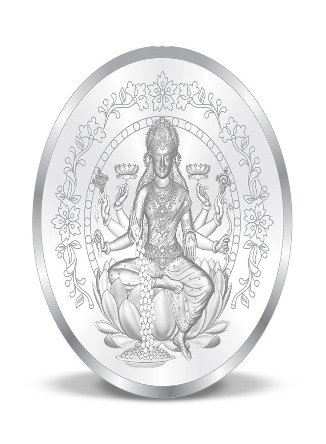 ACPL Precious Moments BIS Hallmarked Silver Coin Ganesh Lakshmi 999 Pure (Lakshmi Ji) - Image 1