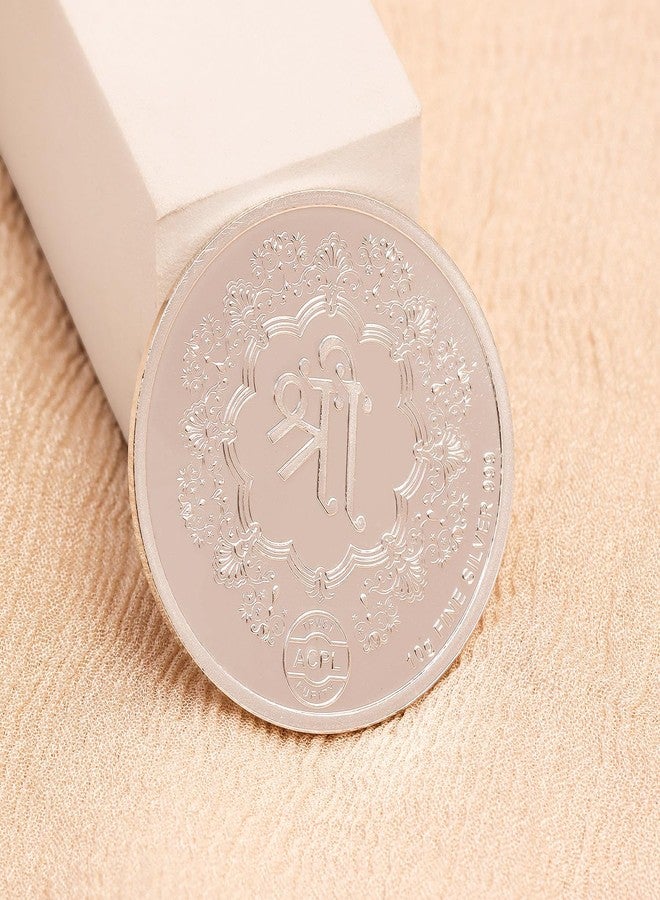 ACPL Precious Moments BIS Hallmarked Silver Coin Ganesh Lakshmi 999 Pure (Lakshmi Ji) - Image 4
