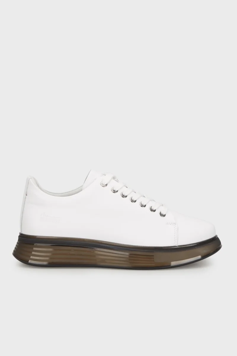 Marcomen Thick Sole Leather Shoes Men's Shoes 15215275Z4