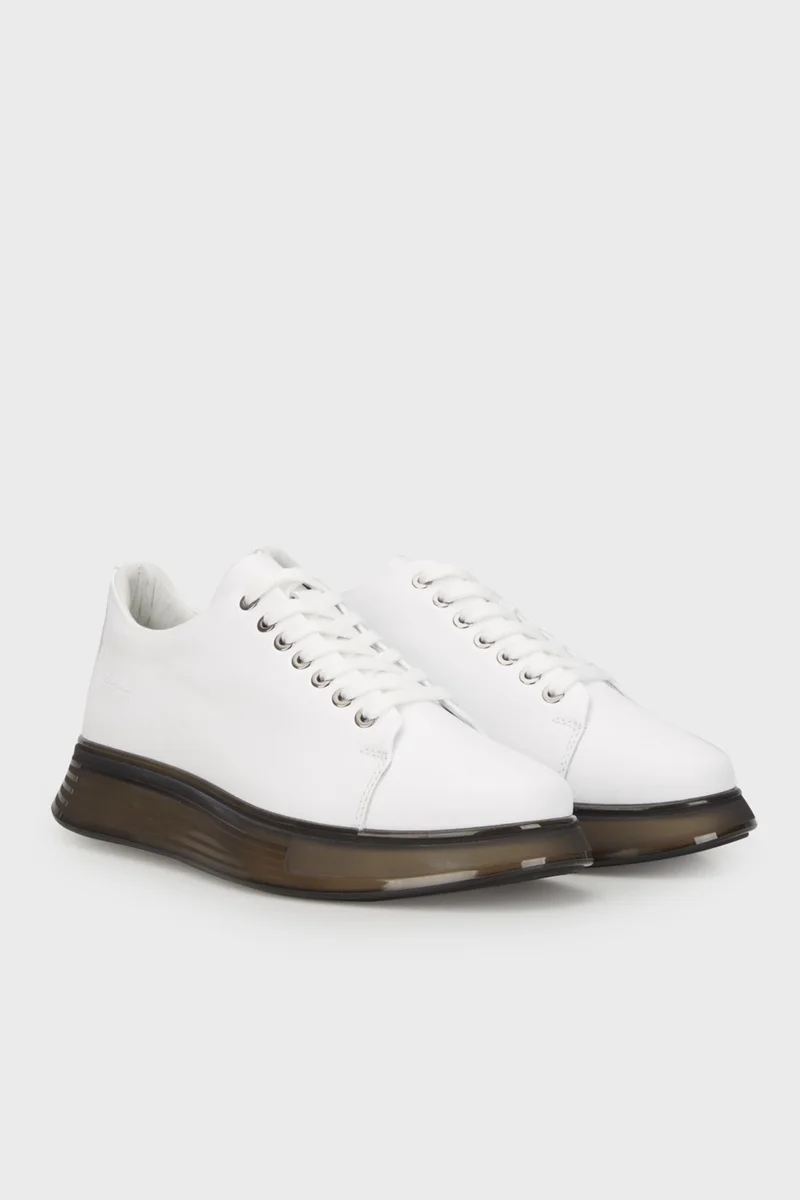 Marcomen Thick Sole Leather Shoes Men's Shoes 15215275Z4