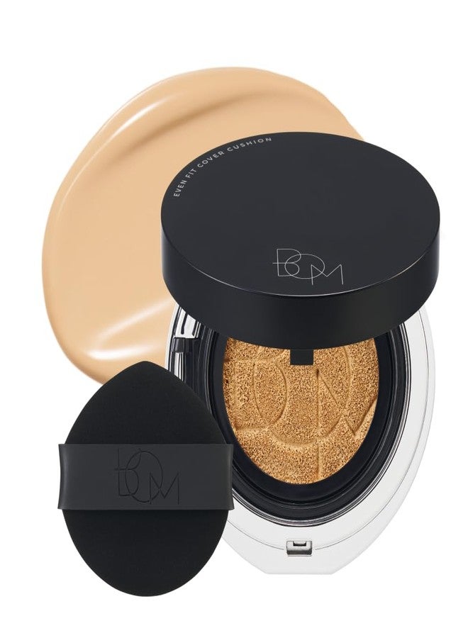 BOM COSMETICS Even Fit Cover Cushion 23N Beige 15g, Skin Tint Concealer Foundation for Full Coverage with Weightless Wear and a Buildable, Natural Skin-Fit Finish, Beauty, Korean Makeup Foundation - Image 1