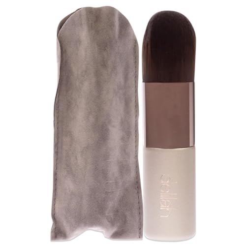 delilah - Foundation Kabuki Complexion Brush - Synthetic Fibre Liquid Blending And Buffing Makeup Tool - Wooden HAndle - For all Skin Type - Cruelty Free - 1 Pc - Image 1