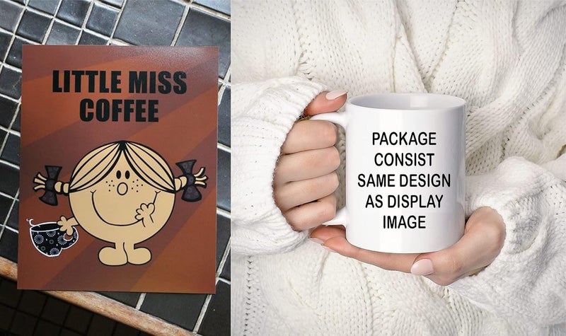Misaavi Mister Kinky Mug Mr Men Little Miss Swing Mr Miss Happy Funny Birthday Anniversary Daily Use Morning Glorry 11oz White Ceramic Mug - Image 3
