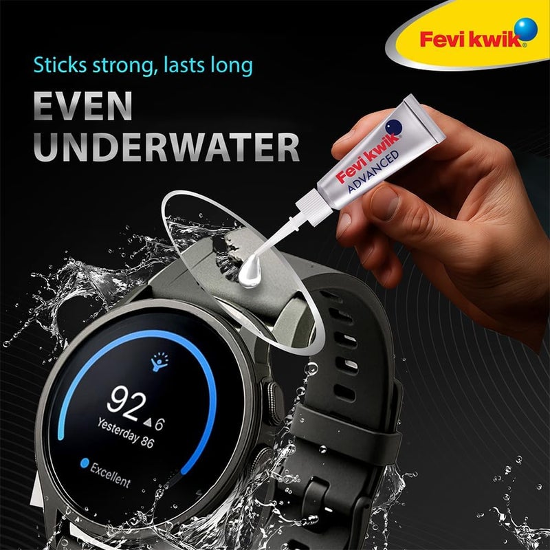 Fevikwik Advanced 3 gm Super Glue - Waterproof and Shockproof Adhesive for Long Lasting Bonds - Image 2