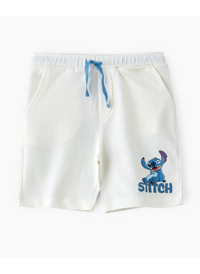 ديزني شورت مطبوع برسومات ليلو وستيتش للأولاد - Image 1