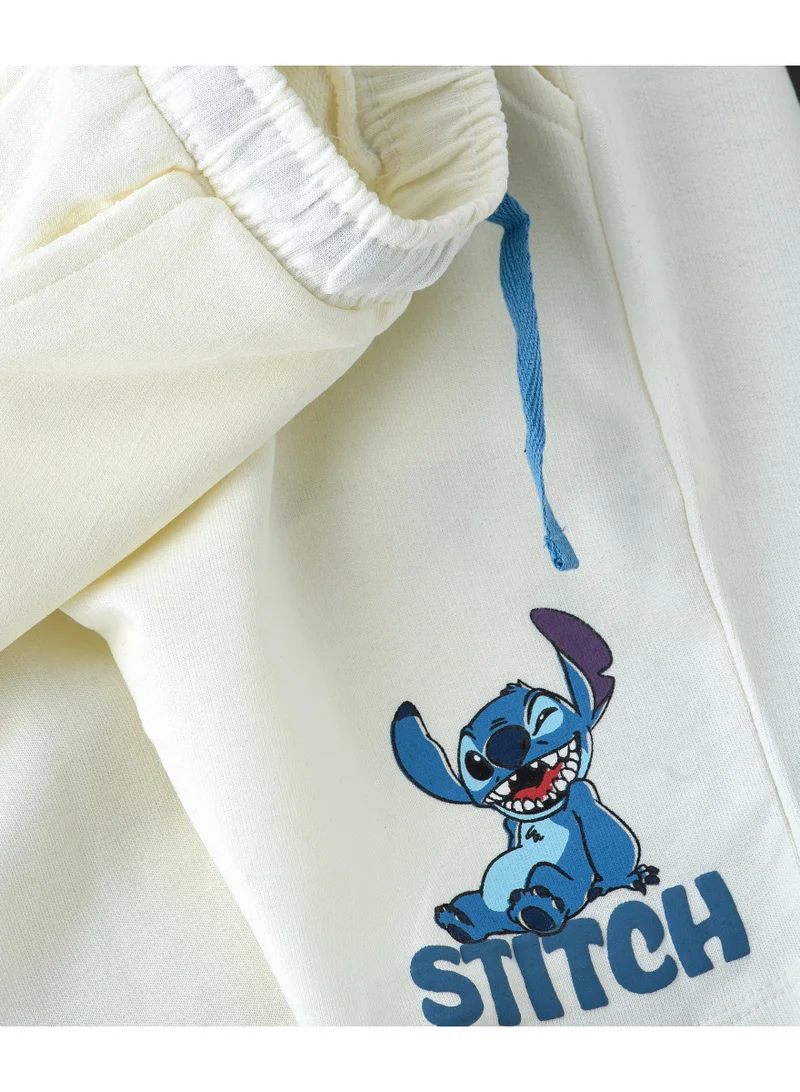 Disney  Lilo and Stitch Graphic Print Boys Shorts for Men | Best Price UAE