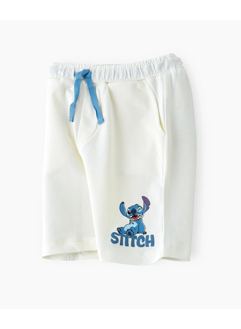 Disney  Lilo and Stitch Graphic Print Boys Shorts for Men | Best Price UAE