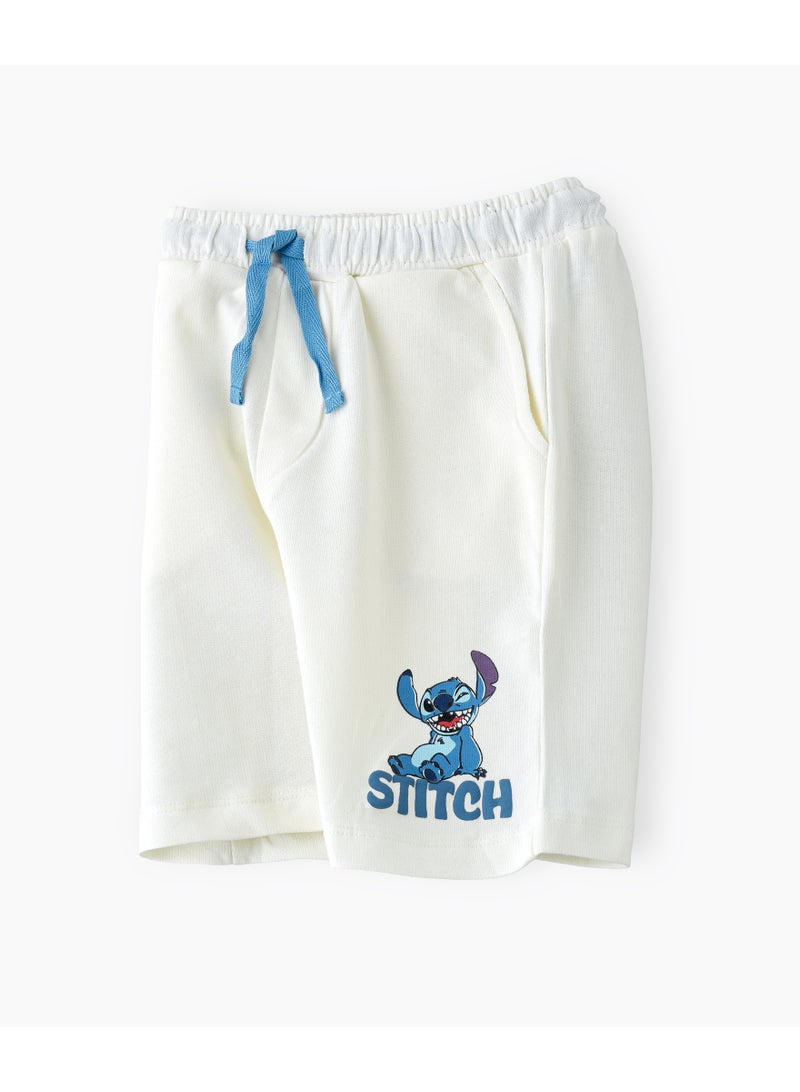 ديزني شورت مطبوع برسومات ليلو وستيتش للأولاد - Image 3