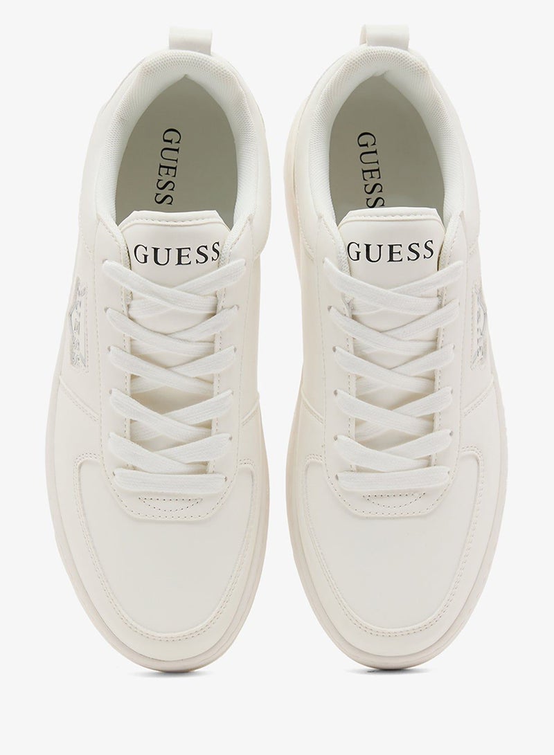 GUESS Lace Up Low Top Sneakers - Image 4