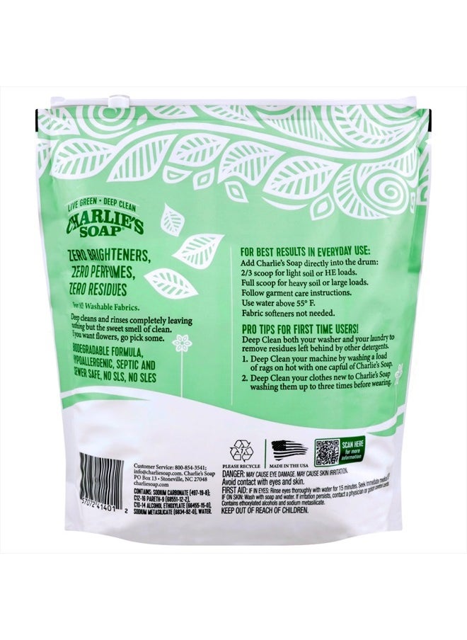 Charlie's Soap - Laundry Powder (300 Loads, 1 Pack) Hypoallergenic Deep Cleaning Washing Powder Detergent – Eco-Friendly, Safe, and Effective - Image 1