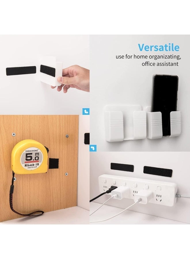 16 Sets Adhesive Strips - Heavy Duty Hook and Loop Tape, Double-Sided with Residue-Free Removal, Multi-Surface Bonding for Home Office DIY - Image 3