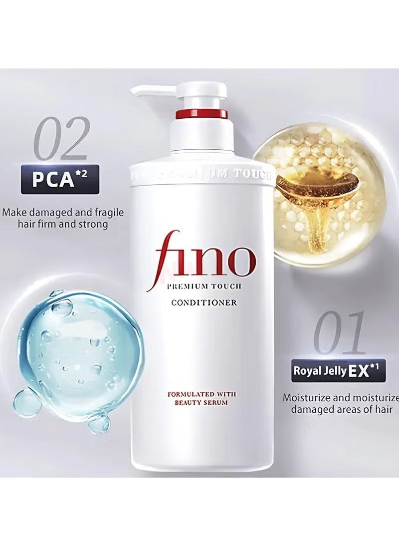 Fino Premium Touch Hair Conditioner - 550 ml  - Image 2