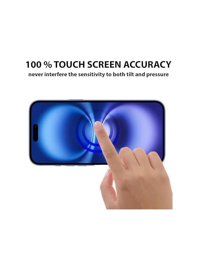 PROMASS Screen protector compatible with iPhone 16 5G Matte Screen Protector Anti-Glare Anti-Fingerprint 3D Touch Easy Install,[Gaming] Matte Finish Surface ceramic film (NOT Glass) Ceramics Matt - Image 4