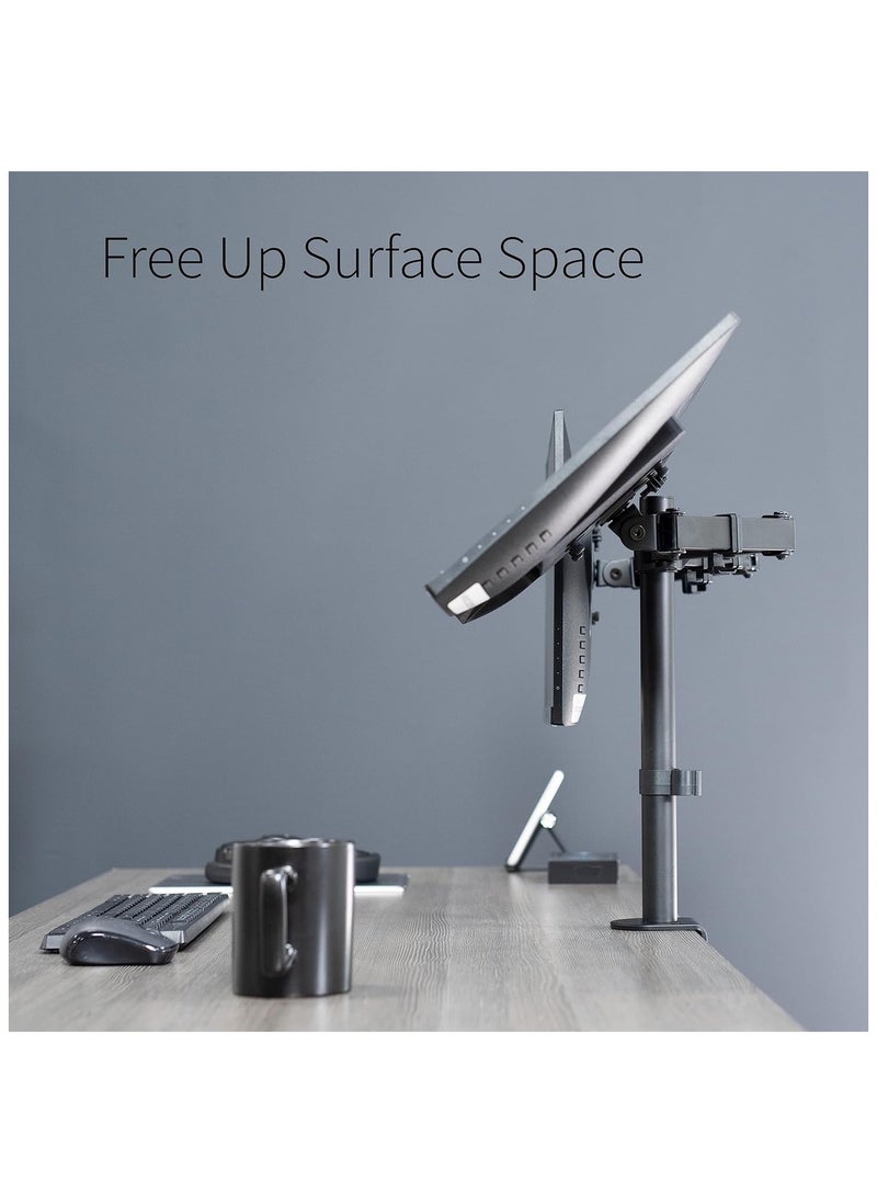 Dual Monitor Desk Mount Dual Monitor Arm Adjustable Tilt and Swivel Arms for 10-30 inch Screens Hold up to 9 kg Each Arm for Home Office School - Black - pzsku/Z7925F859CED5D4A9F7B1Z/45/_/1725699447/62eb61e5-8df8-42e2-bbfd-31fc0541dd05